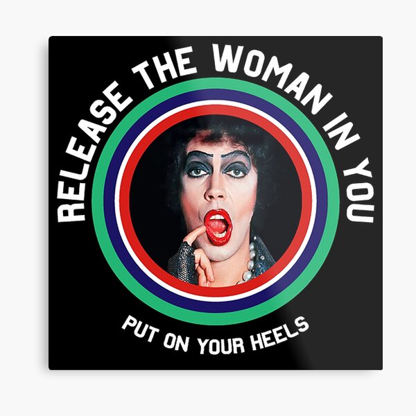 Drag Queen shirt - Drag Queen Trans Gifts - Drag Artist t shirt - Trans t-shirt - Tranny Metal Print