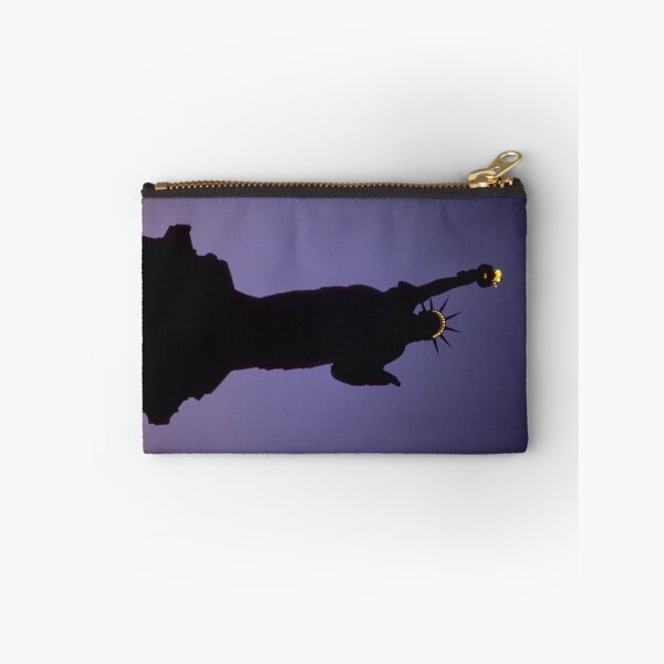 Item preview, Statue of Liberty Silhouette at Dusk Photograph designed and sold by BravuraMedia.