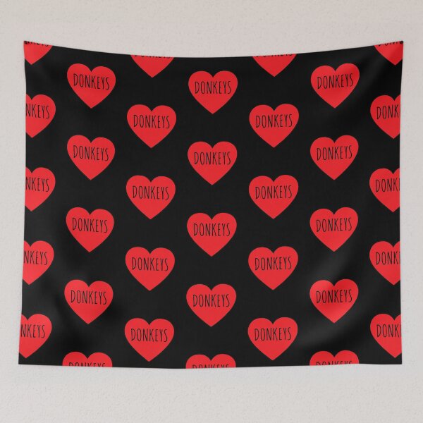 Item preview, I Love Donkeys Heart designed and sold by Vanover Designs.