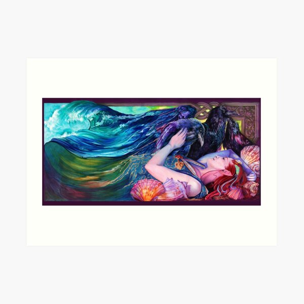 Arctic Sleep Cover - "Kindred Spirits" Art Print