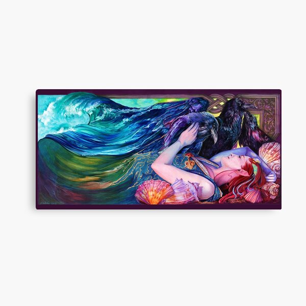 Arctic Sleep Cover - "Kindred Spirits" Canvas Print