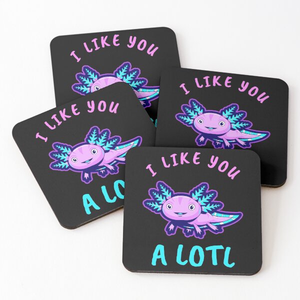 Item preview, I Like You A Lotl Kawaii Axolotl Salamander Cute Lizard Lover Gift designed and sold by DanVsPOD.