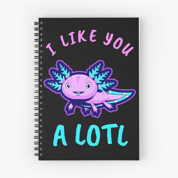 Item preview, I Like You A Lotl Kawaii Axolotl Salamander Cute Lizard Lover Gift designed and sold by DanVsPOD.