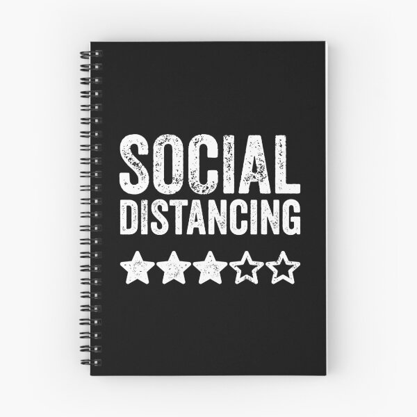 Item preview, Social Distancing 3 stars TShirt designed and sold by lxmag.