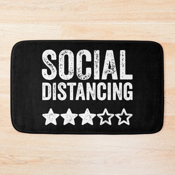 Item preview, Social Distancing 3 stars TShirt designed and sold by lxmag.