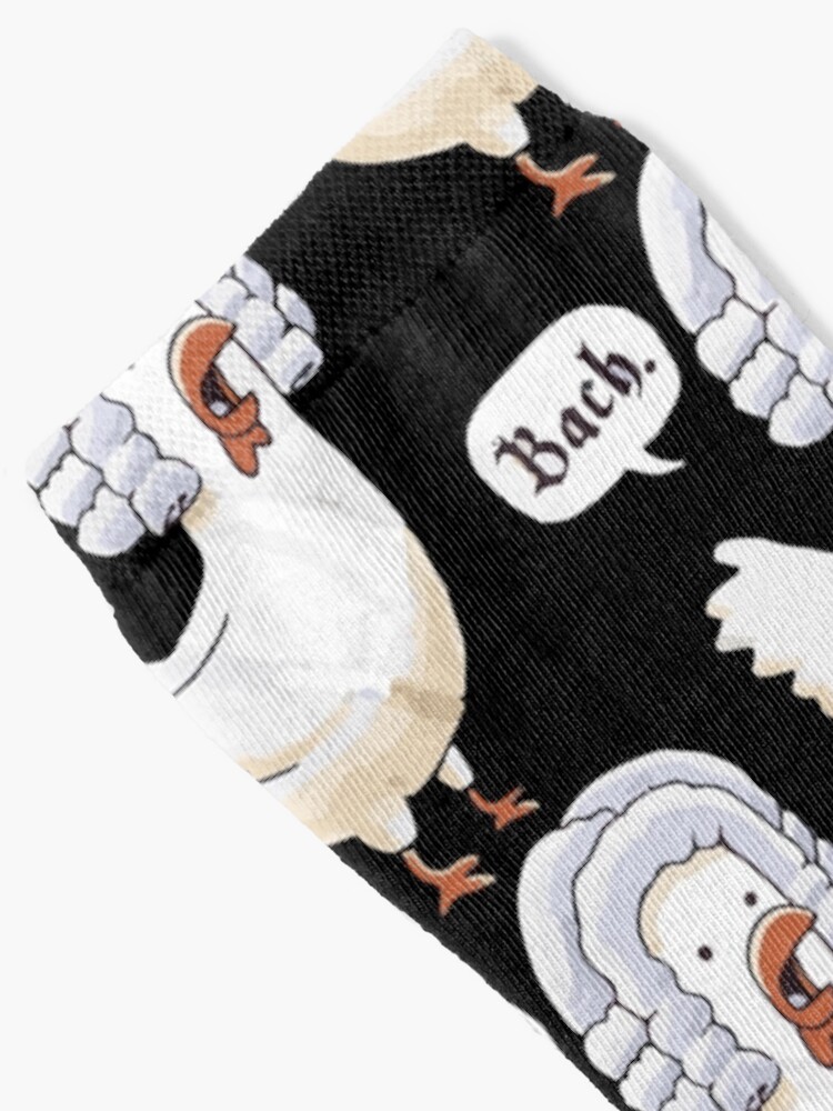 Alternate view of Bach Funny Graphic Slim Fit T Shirt Socks
