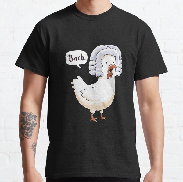 Bach Funny Graphic Slim Fit T Shirt Classic T-Shirt