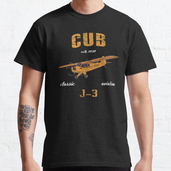 Piper J-3 Cub Classic Aviation Vintage 1938 Pilot Classic T-Shirt