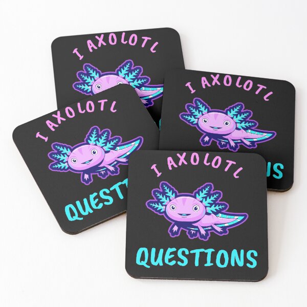 Item preview,  I Axolotl Questions Kawaii Axolotl Salamander Cute Lizard Lover Gift designed and sold by DanVsPOD.