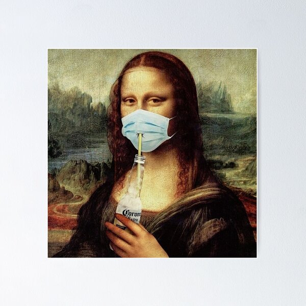 Item preview, Corona Mona Lisa designed and sold by Ezzyone.