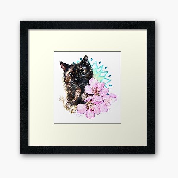 Orchids and Moonshine Framed Art Print
