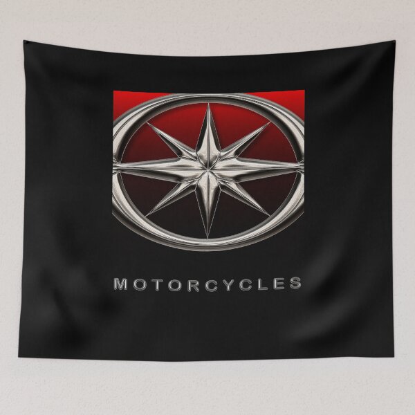 Item preview, Star bike motorcycle graphic red designed and sold by KlaraBubble.
