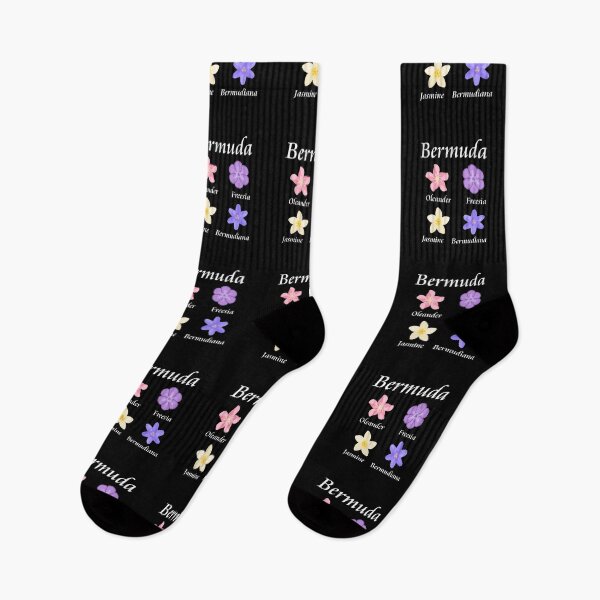 Item preview, Colorful Bermuda Flower Icons Named designed and sold by TinyStarAmerica.