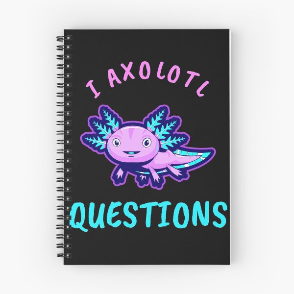 Item preview,  I Axolotl Questions Kawaii Axolotl Salamander Cute Lizard Lover Gift designed and sold by DanVsPOD.