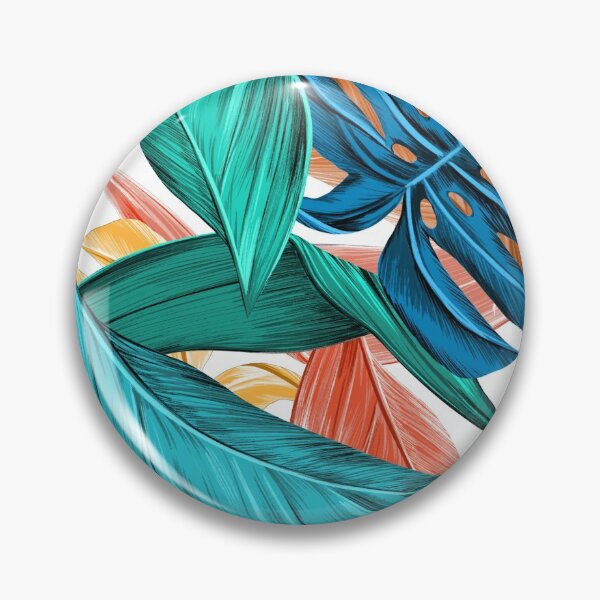 Item preview, Multicolored Leaf Pattern designed and sold by Lemon  Merch.