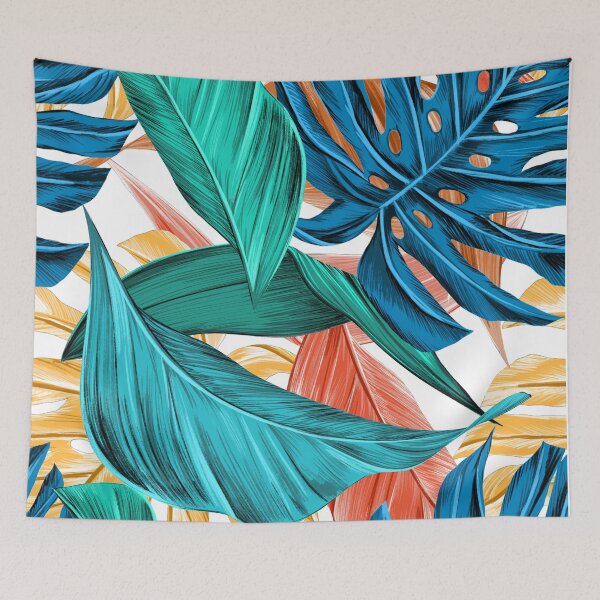 Item preview, Multicolored Leaf Pattern designed and sold by Lemon  Merch.