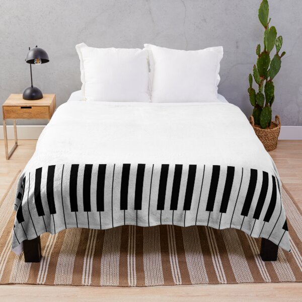 Item preview, Black and white piano keys designed and sold by creative-athome.