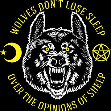 Artwork thumbnail, wolves don't lose sleep by greenarmyman