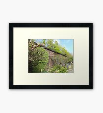 Jersey City, New Jersey, Sixth Street Embankment, Brunswick Community Garden Framed Print