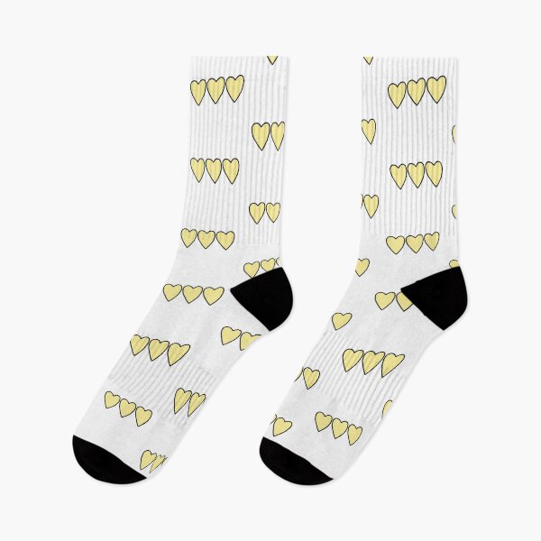 Item preview, yellow hearts designed and sold by kathleenkwiat.