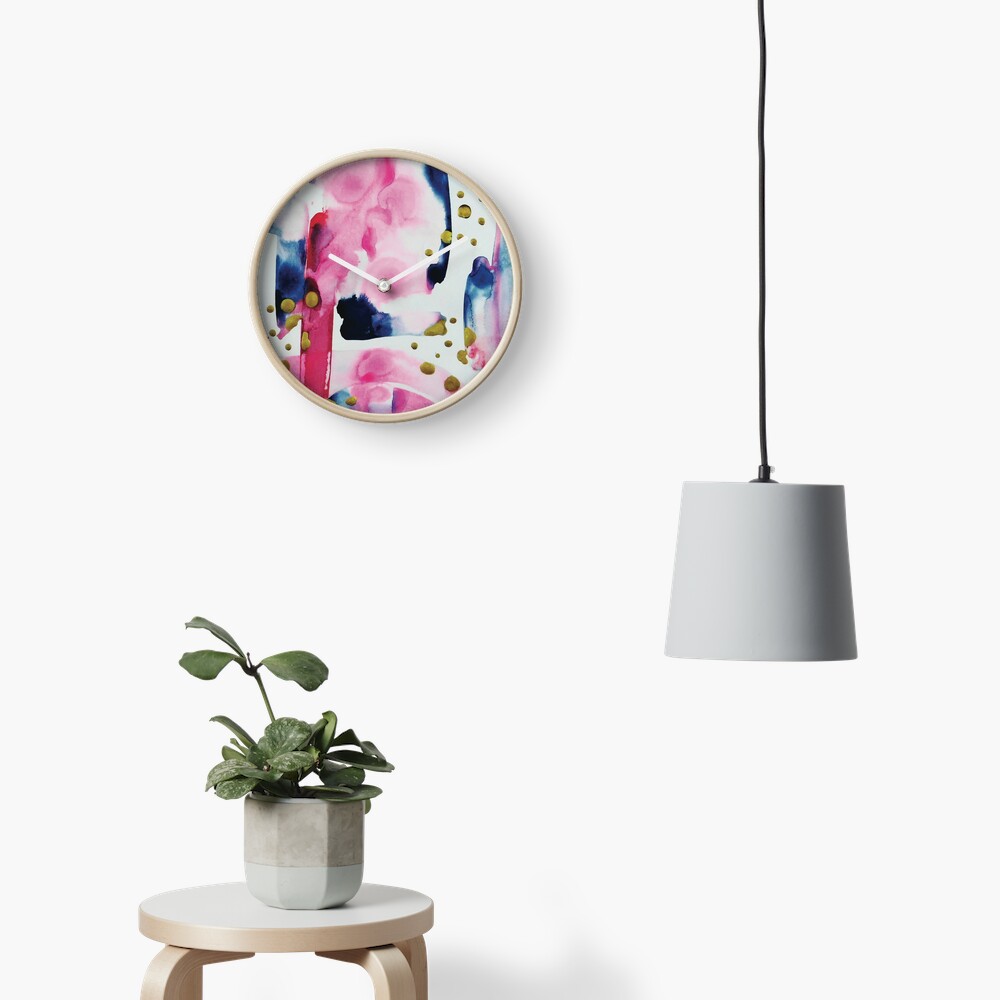Item preview, Clock designed and sold by amberkstudios.