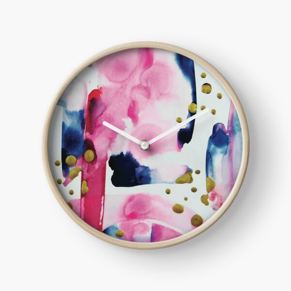 Carnival Inkblot Clock