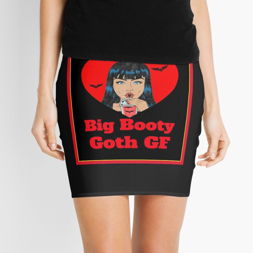 Girl ass goth big Big Boobs