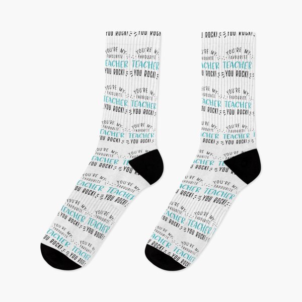 Item preview, You're my favourite Homeschool teacher YOU ROCK!  designed and sold by jazzydevil.