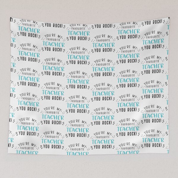 Item preview, You're my favourite Homeschool teacher YOU ROCK!  designed and sold by jazzydevil.