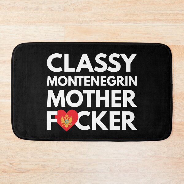 Item preview, Classy Montenegrin MF Mother Focker Montenegro designed and sold by HelloFromAja.