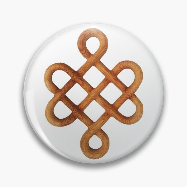 Item preview,  Celtic Knot of Longevity Wood Carving Image designed and sold by SignsOfSpirit.