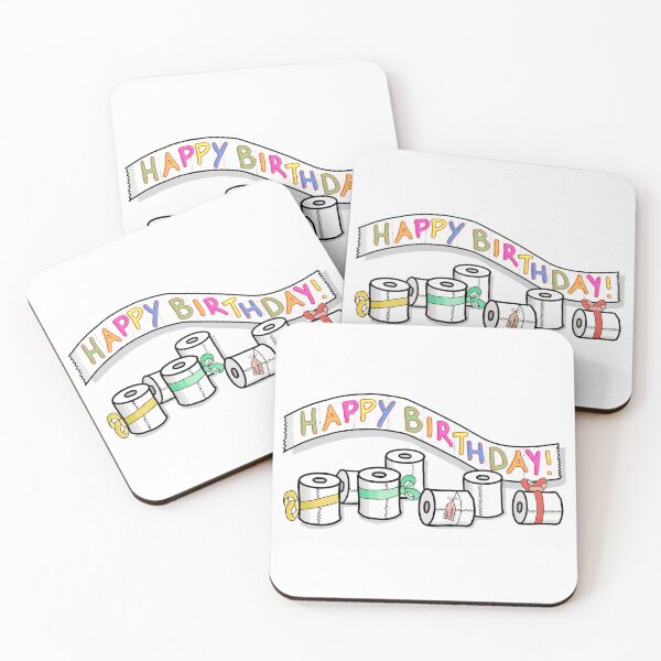 Item preview, Happy Birthday Toilet Rolls designed and sold by Martin Peck.