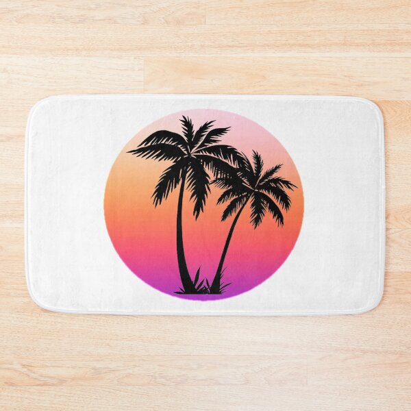 Item preview, Sunset palms designed and sold by kathleenkwiat.
