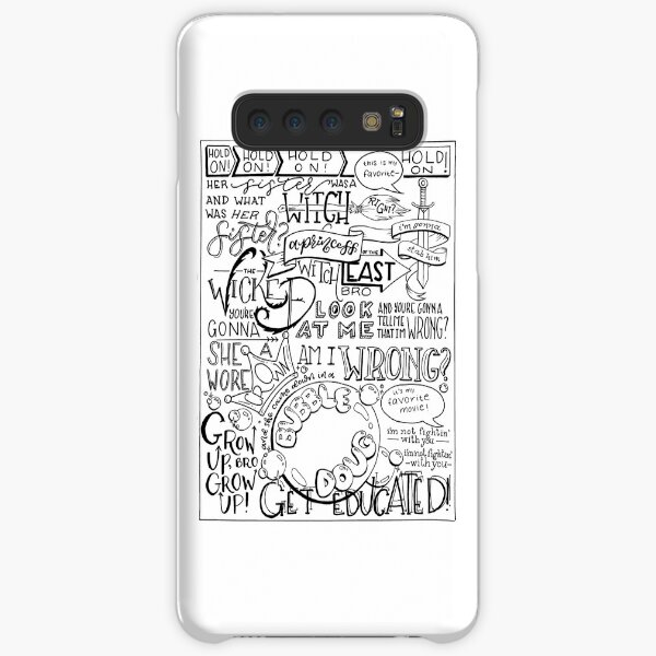 The Wicked Witch of the East Bro Hand Lettered Samsung Galaxy Snap Case
