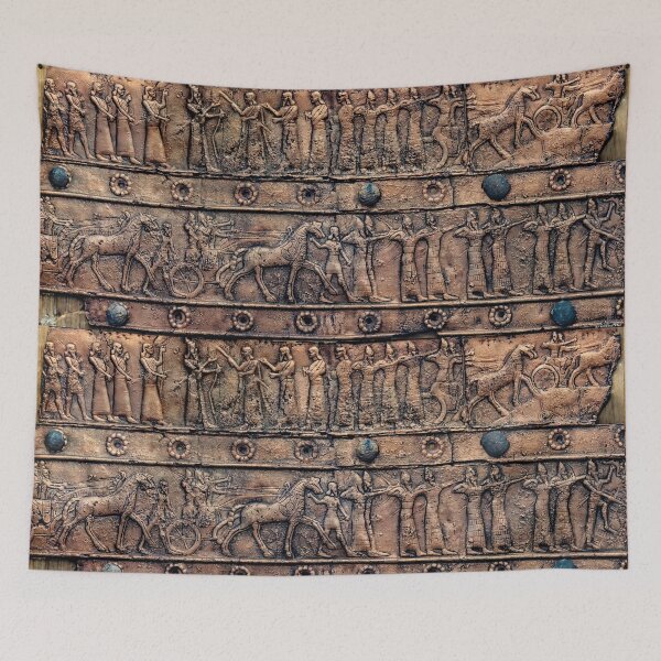 Item preview, Assyrian Bronze Door Plaques Closer  designed and sold by Weston  Westmoreland.