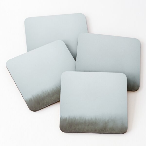 Item preview, Pine trees in overwhelming haze designed and sold by kwizel.