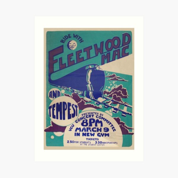 classic rock album Art Print