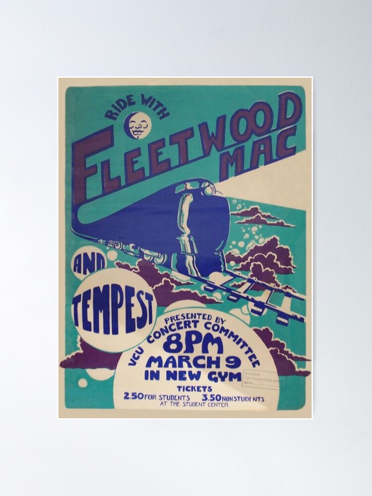 Alternate view of classic rock album Poster