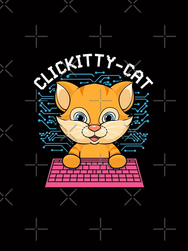 Thumbnail 4 of 4, Samsung Galaxy Phone Case, Clickitty Cat Coder Code Computer Programmer designed and sold by frittata.