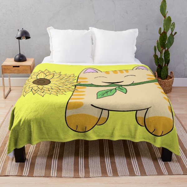 Item preview, Sunflower Kitty designed and sold by Facebook.com/ ArtByAmyMinori.