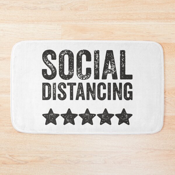 Item preview, Social Distancing 5 stars TShirt designed and sold by lxmag.