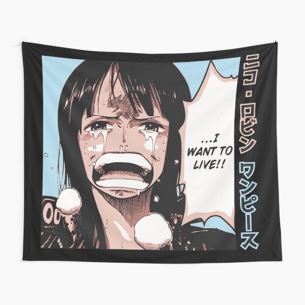 One Piece Anime Nico Robin Tapestry