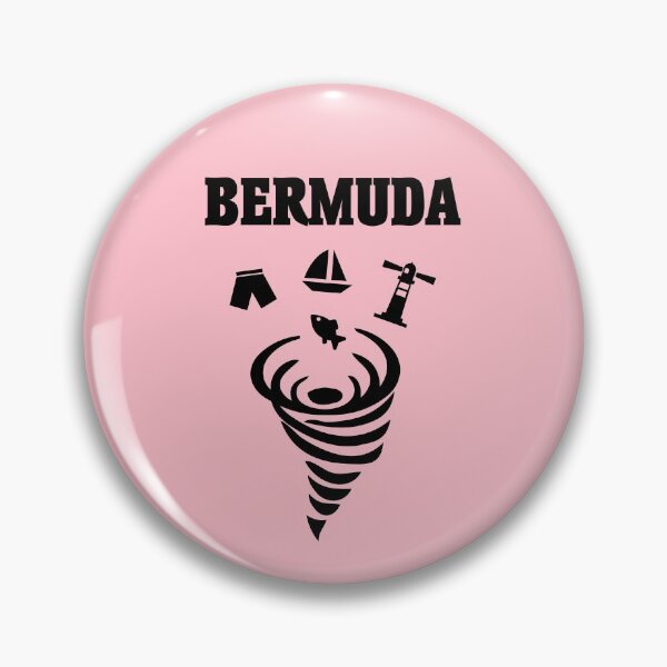 Item preview, Bermuda Hurricane Throwing Icons from Top Light-Color designed and sold by TinyStarAmerica.