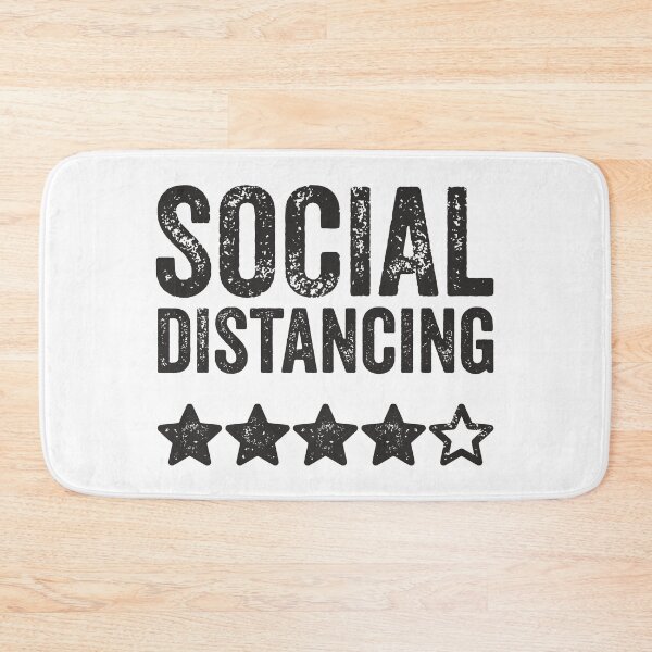 Item preview, Social Distancing 4 stars TShirt designed and sold by lxmag.