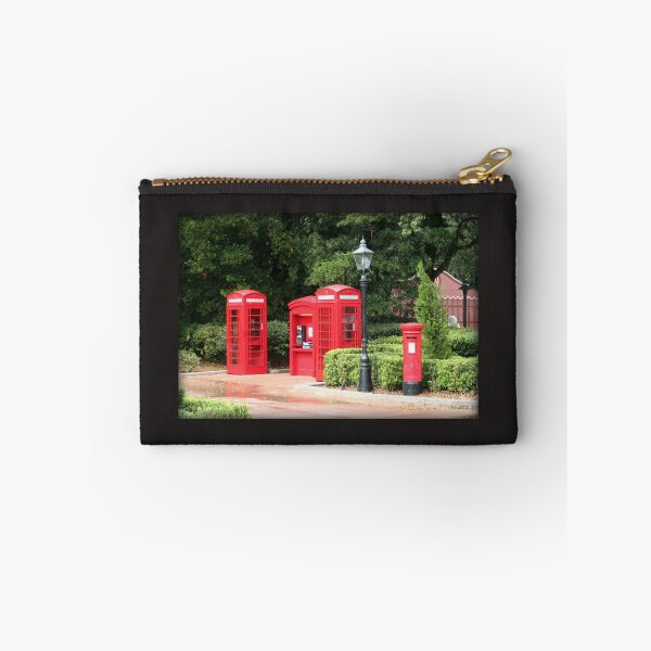 Item preview, British Red Telephone Box And Pillar Box designed and sold by anitahiltz.