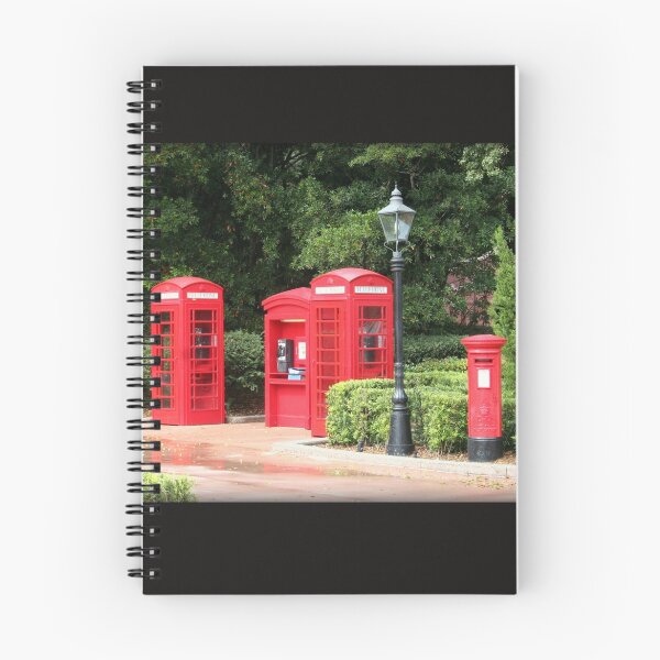 Item preview, British Red Telephone Box And Pillar Box designed and sold by anitahiltz.