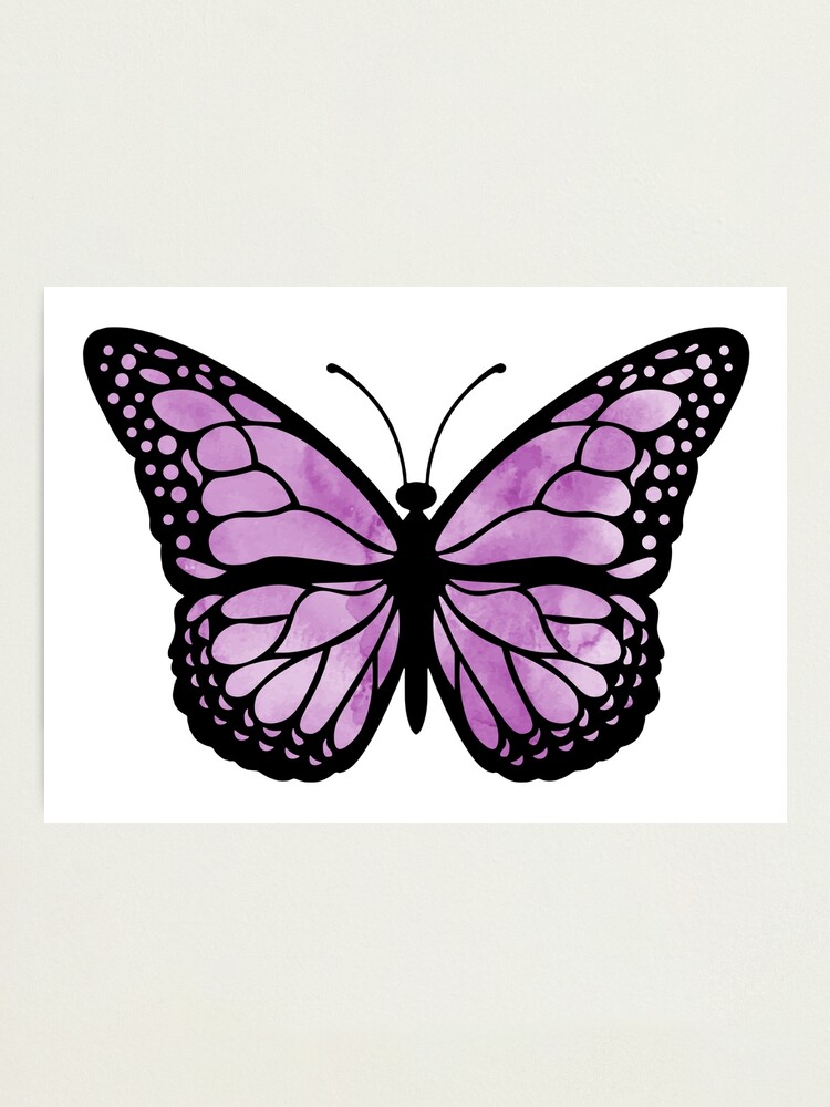 Purple Butterfly | Art Print