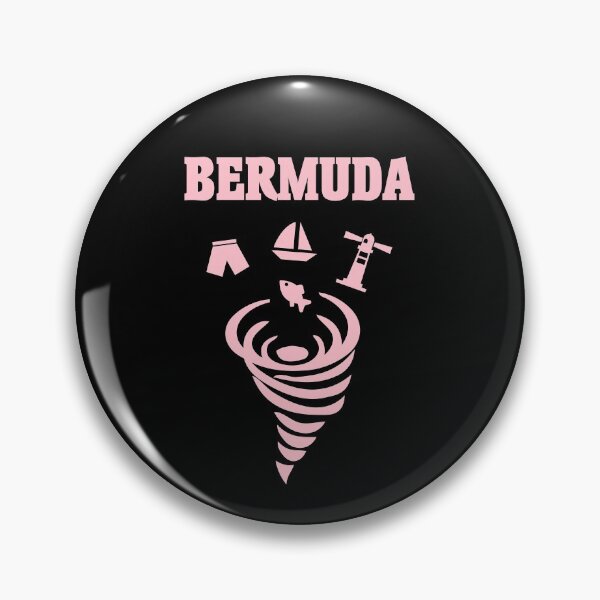 Item preview, Bermuda Hurricane Throwing Icons from Top Dark Color designed and sold by TinyStarAmerica.