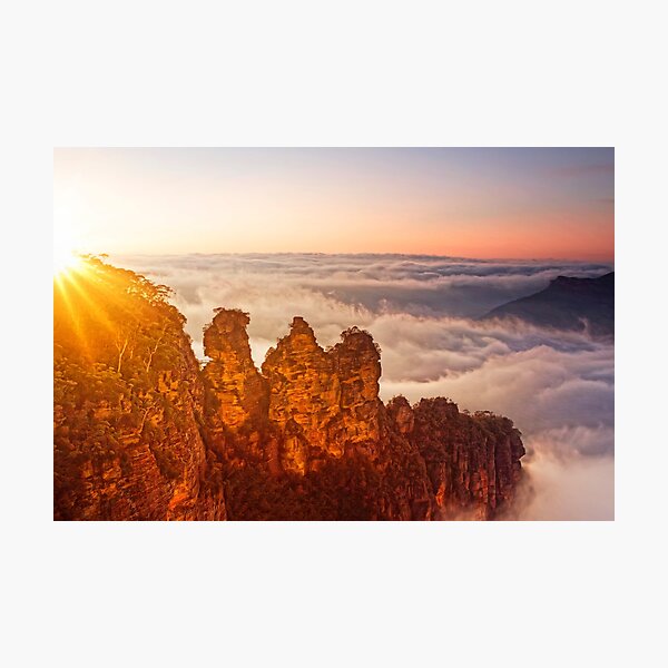 Item preview, The Three Sisters at Sunrise. designed and sold by Alex Preiss.