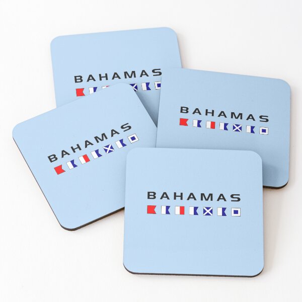 Item preview, Bahamas Maritime Nautical Signal Flags Light-Color designed and sold by TinyStarAmerica.